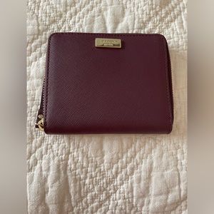 NWOT Kate Spade ♠️ Eggplant Wallet